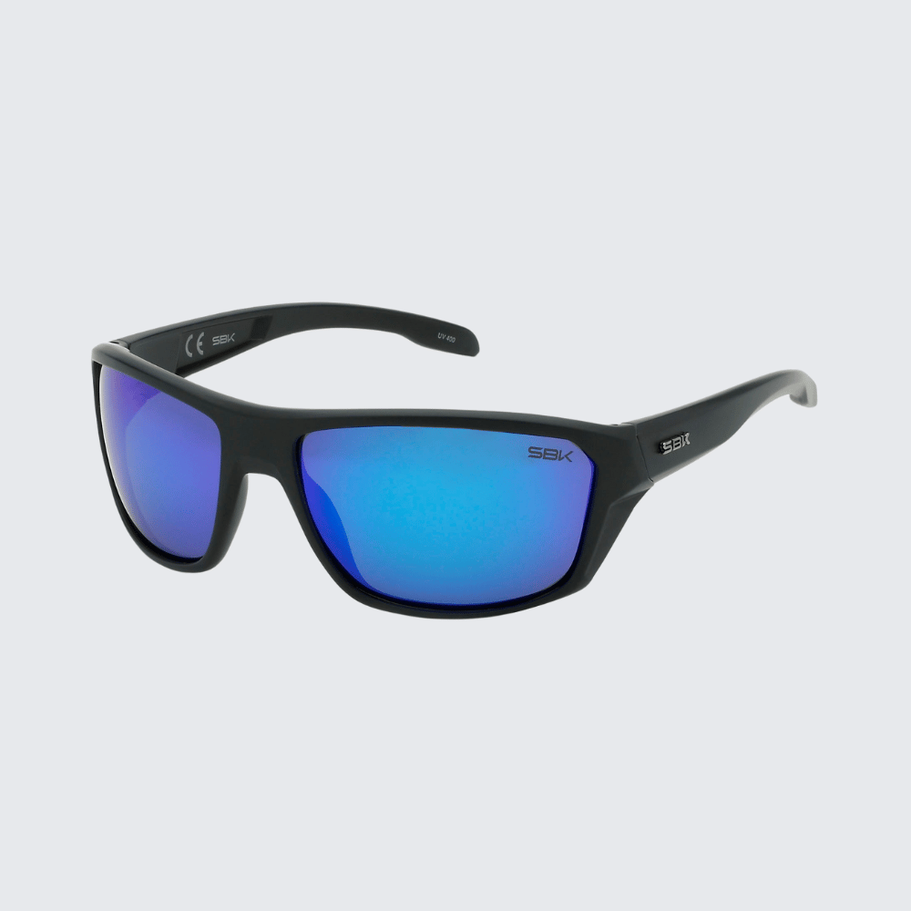 SBK918 Polarised Sunglasses with Matt Blue, Black or Gloss Black Frames