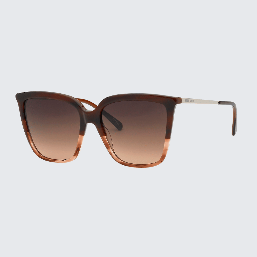 EC104 Polycarbonate Sunglasses with Gloss Black, Brown or Green Tortoise Shell Frames