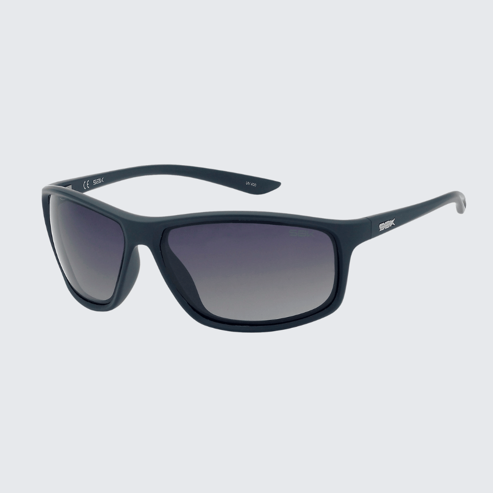 SBK889 Polarised Sunglasses with Matt Blue Frames